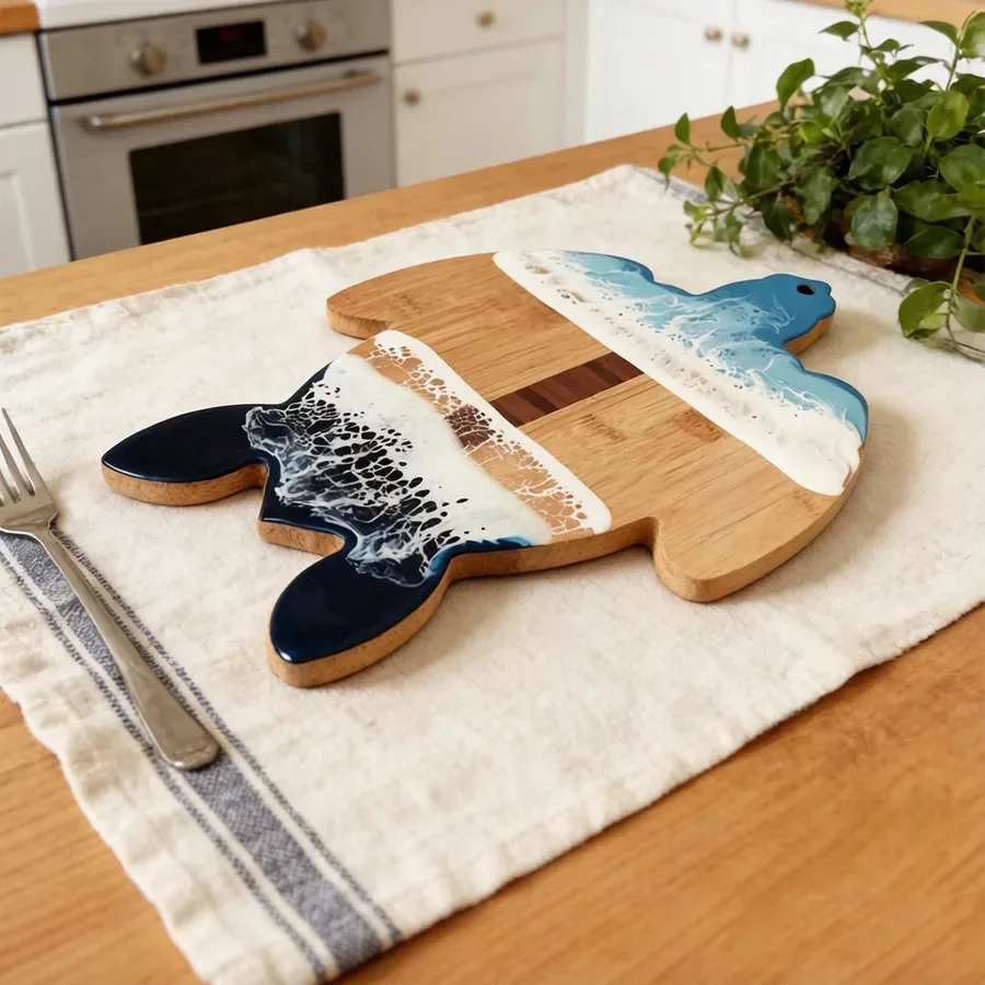 Care guide for resin wood board